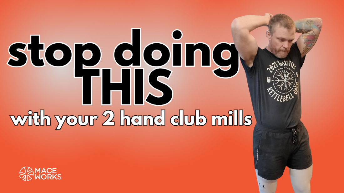 One Simple Fix for Smoother Two Handed Club Mills