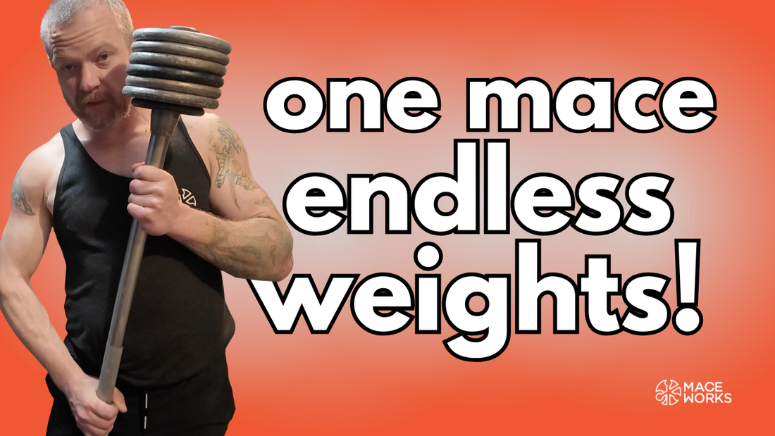 Why Plate Loadable Maces Are Perfect for Home Gyms